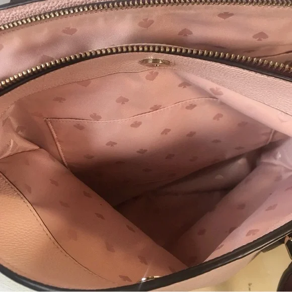 Kate Spade Colorblock New York Monet Triple Compartment Leather Handbag - Picture 10 of 16